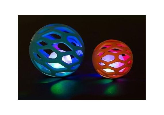 Игрушка для собаки Karlie Kauçuk с LED-лампой, 8 см.