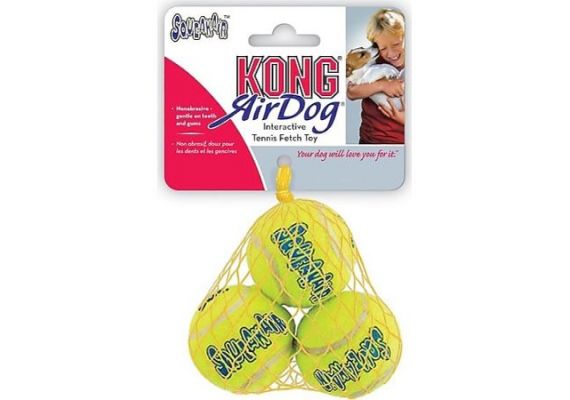 Kong Air Squeaker 5 см Маленький Звуковой Теннисный Мячик Игрушка для Собак