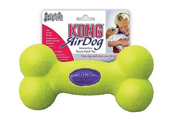 Kong Köpek Air Sq Звуковая игрушка-кость L 23cm