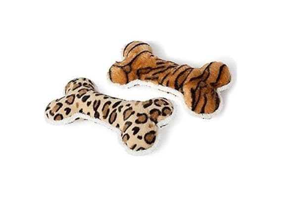 Karlie Plush Bone Tiger Leopard Pattern 30 cm