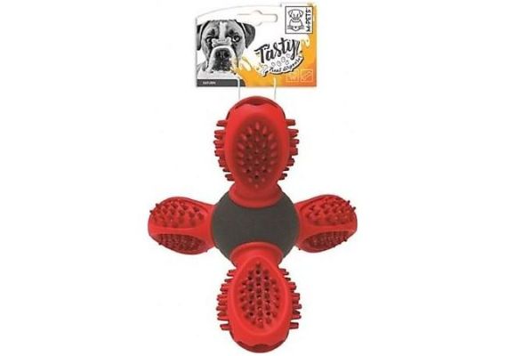 M-Pets M-Pets Сатурн - резиновая игрушка зеленого цвета с наградной камерой