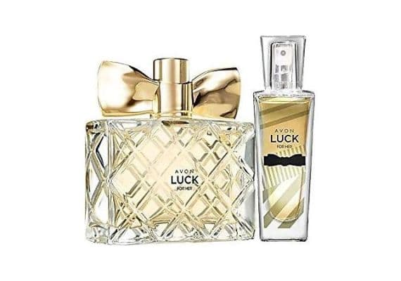 Avon Luck Парфюмированная вода 50 мл для женщин Двойной набор 50 + 30 Toplam 80 мл.