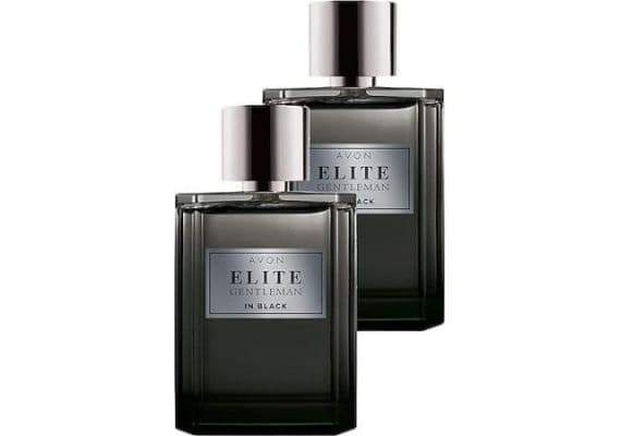 Avon Elite Gentleman In Black Туалетная вода 75 мл 2 Шт. для мужчин