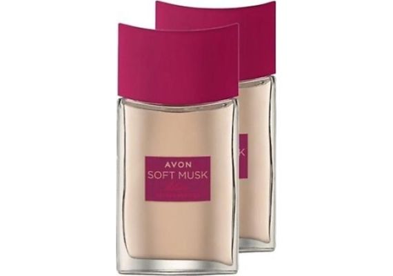 Avon Soft Musk Delice Velvet Berries Туалетная вода 50 мл 2 Шт. для женщин