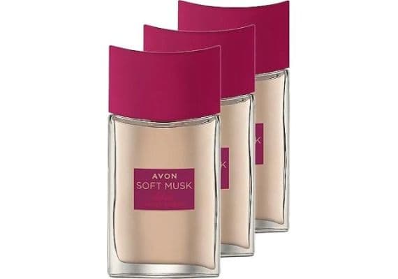 Avon Soft Musk Delice Velvet Berries Туалетная вода 50 мл 3 Шт. для женщин