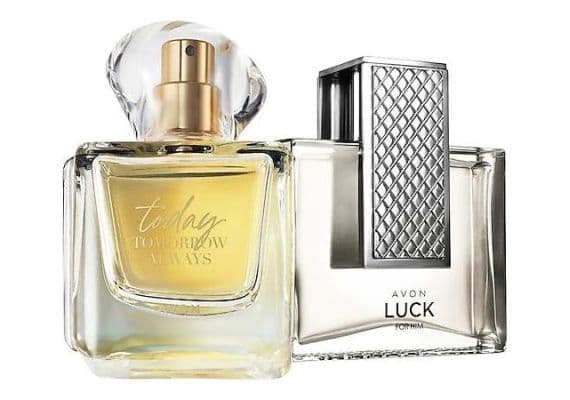 Avon Luck для мужчин и Today для женщин