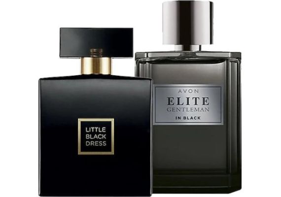 Avon Elite Gentleman in Black для мужчин и Little Black Dress для женщин