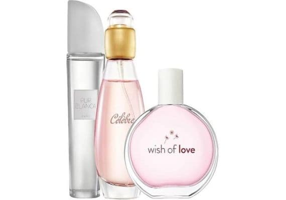 AVON Pur Blanca, Celebre и Wish Of Love Туалетная вода 50 мл 3 шт. набор