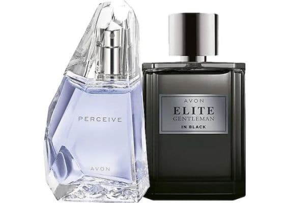 Avon Elite Gentleman in Black для мужчин и Perceive для женщин