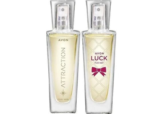 AVON Attraction Парфюмированная вода для женщин 30 мл. и Luck Парфюмированная вода для женщин 30 мл.