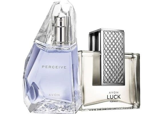 AVON Luck для мужчин и Perceive для женщин