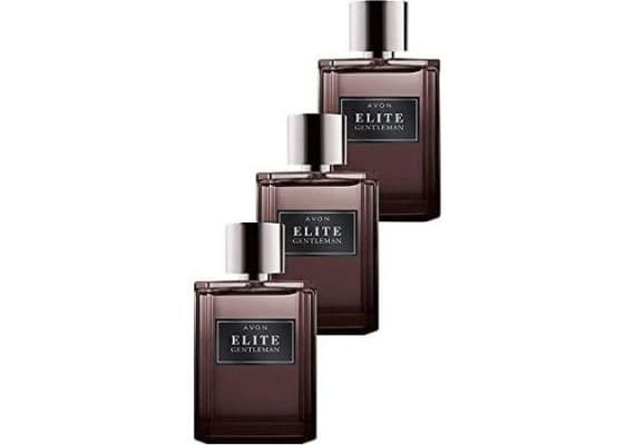 AVON Elite Gentleman Туалетная вода для мужчин 75 мл. Тройной набор