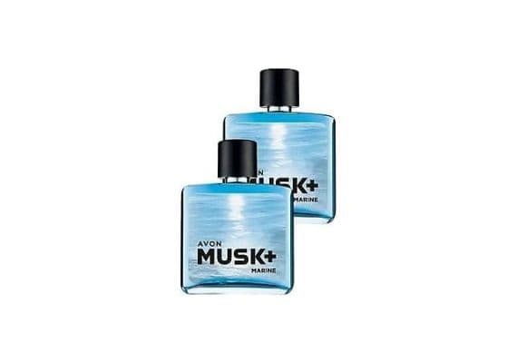 Avon Musk Marine Туалетная вода 75 мл 2 Шт. для мужчин