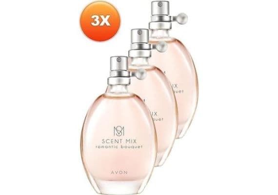 Avon Scent Mix Romantic Bouquet Туалетная вода 30 мл 3 Шт. для женщин