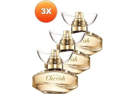 Avon Cherish Парфюмированная вода 50 мл 3 Шт. для женщин