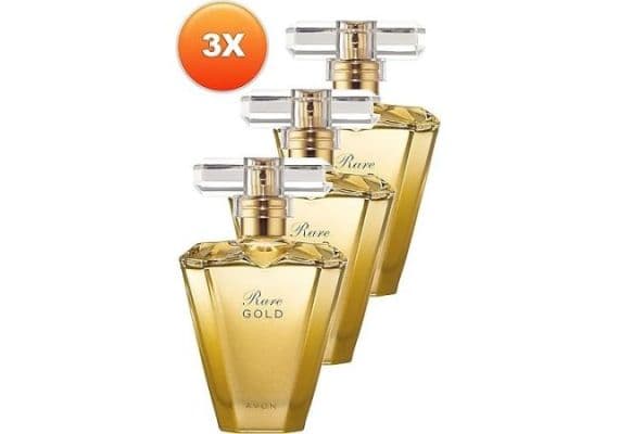 Avon Rare Gold Парфюмированная вода 50 мл 3 Шт. для женщин