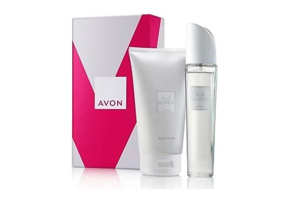 Avon Pur Blanca Парфюм и Лосьон для тела Подарочный набор