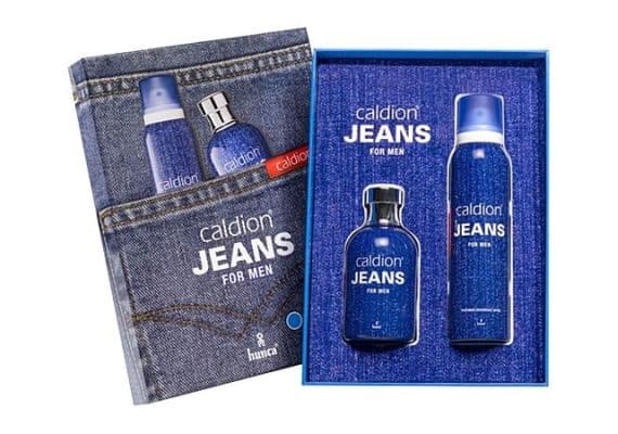 Caldion Jeans Men Туалетная вода 100 мл + Дезодорант Спрей 150 мл набор для мужчин