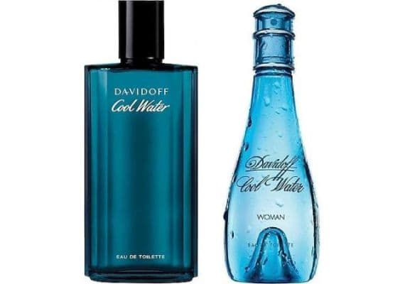 Davidoff Cool Water Туалетная вода 100 + 125 мл для женщин / для мужчин 2 шт. Парфюм набор