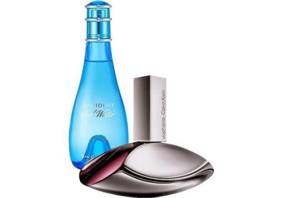 Davidoff Cool Water Туалетная вода для женщин 100 мл + Calvin Klein Euphoria Парфюмированная вода для женщин 100 мл