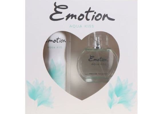 Emotion Aqua Kiss Туалетная вода 50 мл + дезодорант Спрей 150 мл набор для женщин