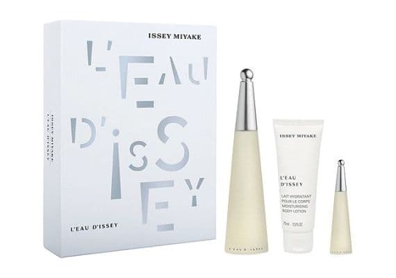 Issey Miyake L'Eau D'Issey Туалетная вода 100 мл + Туалетная вода 10 мл + Лосьон для тела 75 мл набор для женщин