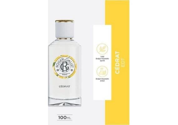 Roger&Gallet Cedrat Туалетная вода Limon и Kakule Içeren, Limonsu-odunsu, Enerji Veren Парфюм 100 мл