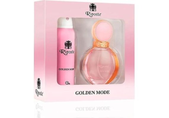 Riposte для женщин &Дезодорант Golden Mode Парфюм &Дезодорант набор For Women 85 мл