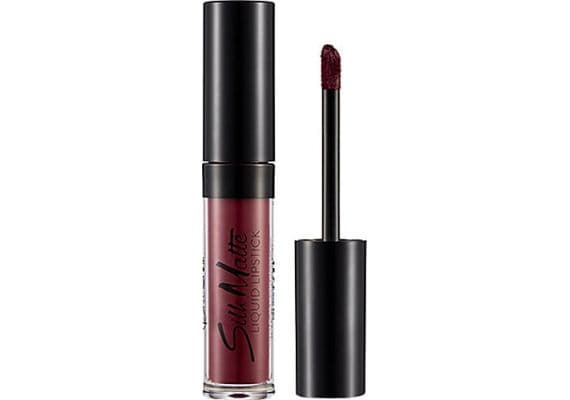 Flormar Silk Matte Liquid Lipstick 08 Dark Violet матовая жидкая помада