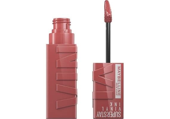 Maybelline New York Super Stay Vinyl Ink Жидкая глянцевая помада 35 Cheeky, Варианты: 35 Cheeky