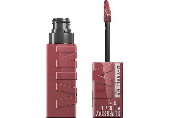 Maybelline New York Super Stay Vinyl Ink Жидкая глянцевая помада 40 Witty, Варианты: 40 Witty