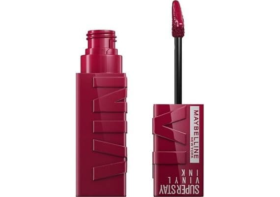 Maybelline New York Super Stay Vinyl Ink Жидкая глянцевая помада 30 Unrivaled, Варианты: 30 Unrivaled