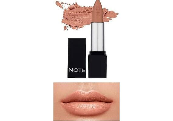 Note Mattever Lipstick полуматовая сатиновая губная помада 03 Ethereal - светлый нуд