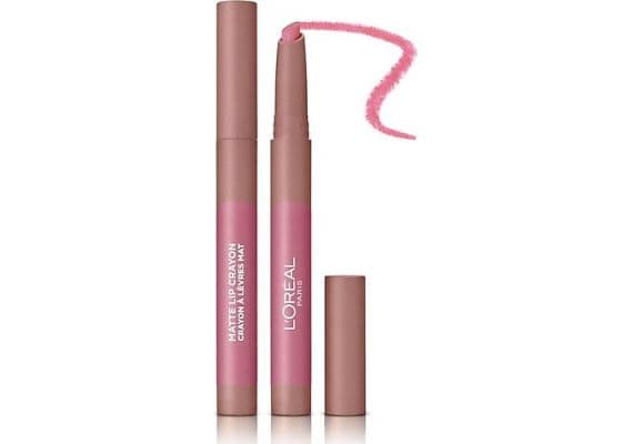 L'Oreal Paris Infaillible Matte Lip Crayon 102 Caramel Blondie Матовый губной карандаш, Варианты: 102 Caramel Blondie