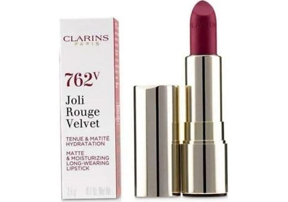 Clarins Joli Rouge Velvet 762 Pop Pink матовая губная помада