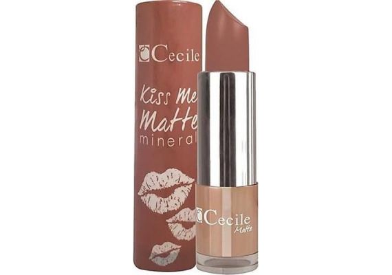 Cecile Mineralli матовая губная помада Kiss Me Matte Mineral 314