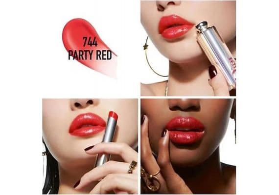 Dior Addict Stellar Shine 744 Party Red жидкая помада