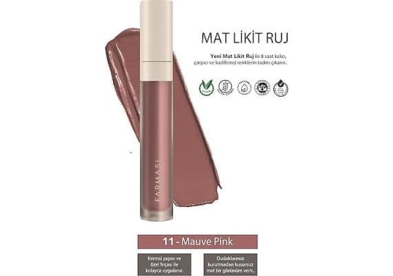 Farmasi Матовая жидкая помада 11 Mauve Pink