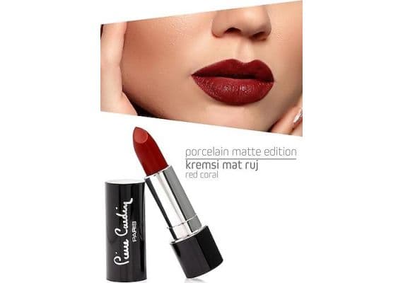 Pierre Cardin Porcelain Matte Edition губная помада - Красный коралл - 212