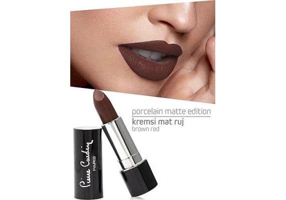 Pierre Cardin Porcelain Matte Edition губная помада - Коричневый красный - 218