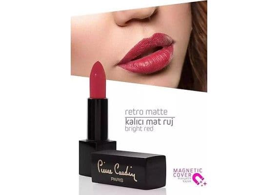 Pierre Cardin Retro Matte Lipstick - Яркая красная матовая губная помада 151