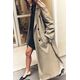 Zara Классическое тренч-пальто с поясом , Цвет: Зеленый, Размер: XS
