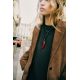 Zara Ошейник из кожаной цепочки с пендантом чили 