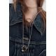Zara Ожерелье с кольцом с искусственными каменями 