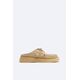 Zara Clarks® x zara кожаные мюли , Цвет: Бежевый, Размер: 38