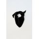 Zara Шарф из 100% кашемира сохраняет свой стиль, Цвет: Черный, Размер: M