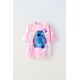Zara Футболка tie-dye lilo & stitch © disney с круглым вырезом горловины, Цвет: Розовый, Размер: 6-7 лет (120 см)