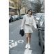 Zara Обрезаный блейзер с карманом-нашивкой , Цвет: Серый, Размер: XS