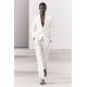 Zara   zw collection flared trousers , Цвет: Бежевый, Размер: XS