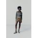 Zara Асимметричный скорт , Цвет: Коричневый, Размер: XS